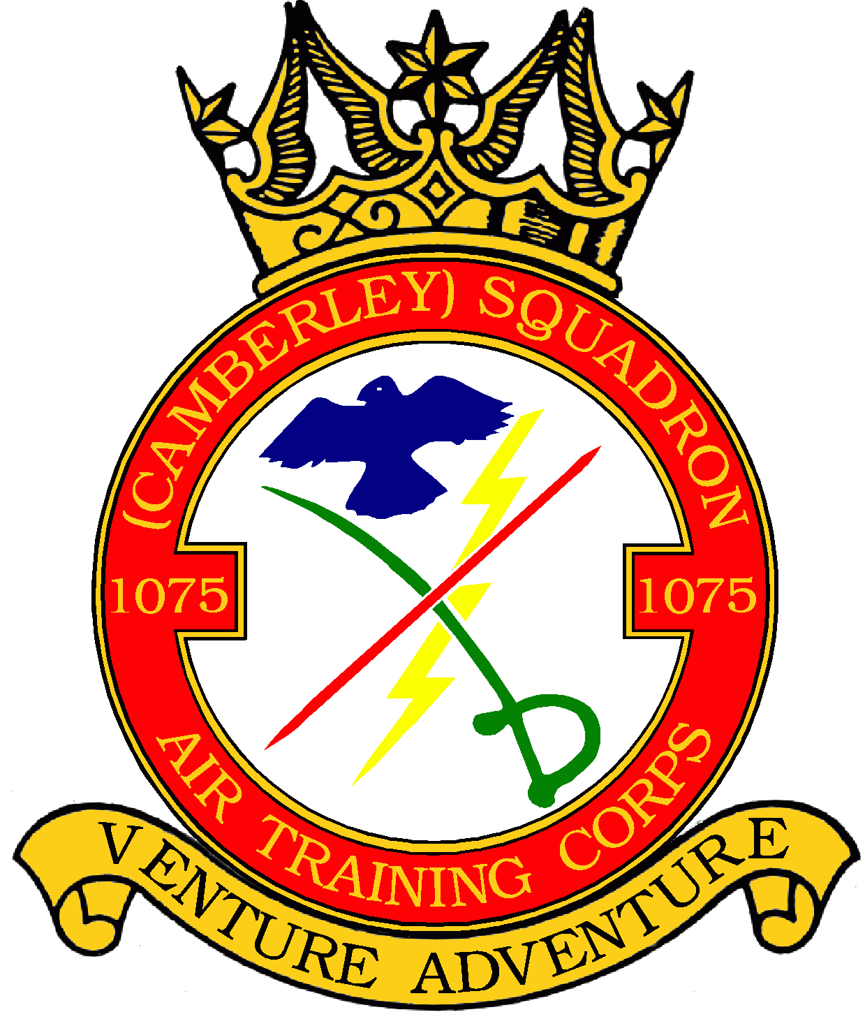 1075 ( Camberley ) Squadron Crest